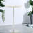 Modern Sintered Stone Dining Table, Stylish Silver Base For Home