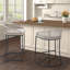 Tabouret de comptoir tissé 25 po-471937395
