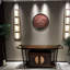 Armoire d'appoint simple et luxueuse