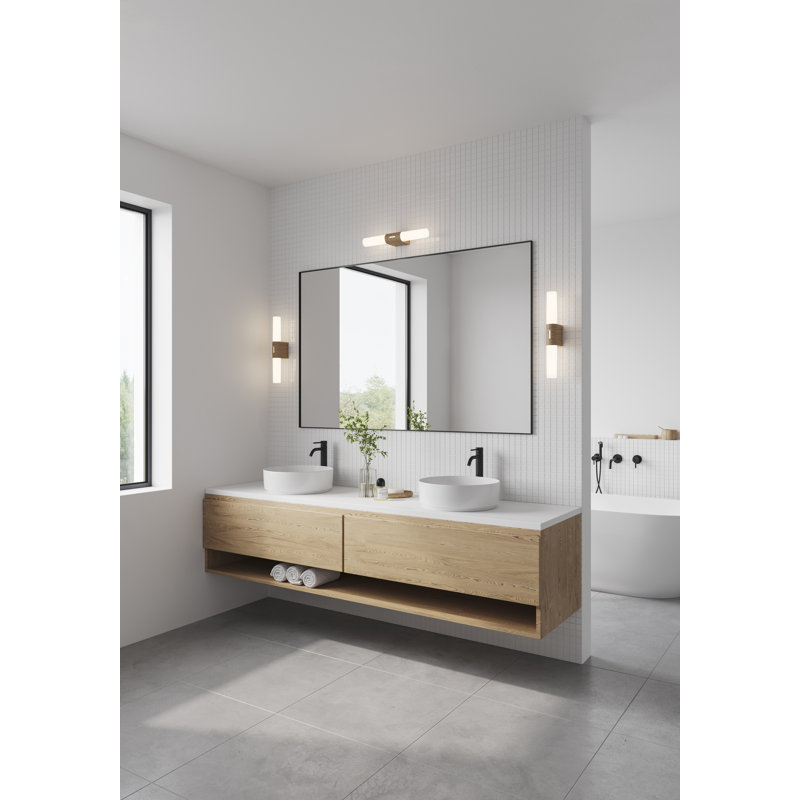 Helva Plastic LED Flush Mounted Sconce