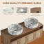 Meuble-lavabo de salle de bain avec céramique et armoire d'appoint-1344263386