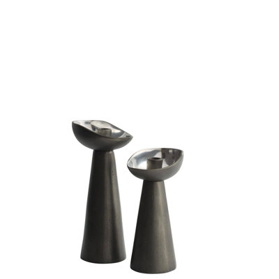 Argemone Candle Holders, Set of 2