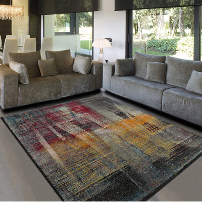 Delrio Abstract Area Rug