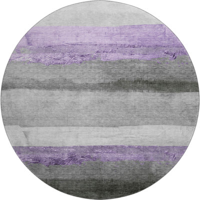 Premium Machine Washable Bennette AMF1883 Stripes Rug