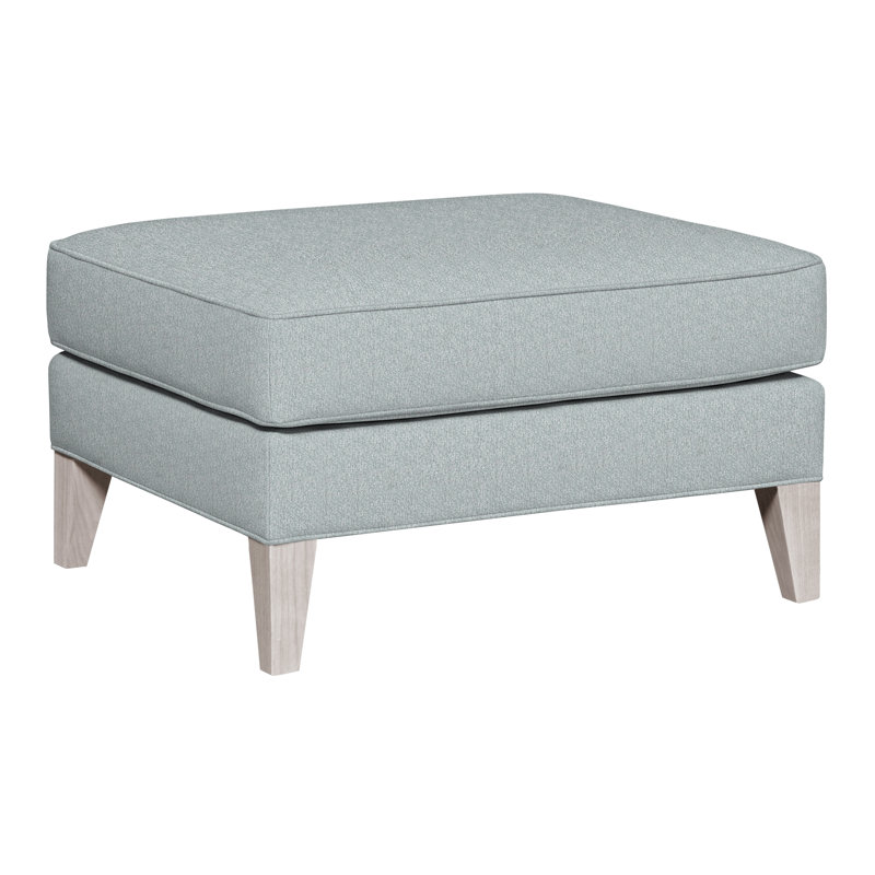 Burlingame Upholstered Ottoman, Ian Haze, Dove Gray