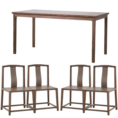 Elm Rectangular 31.49'' W Dining Set