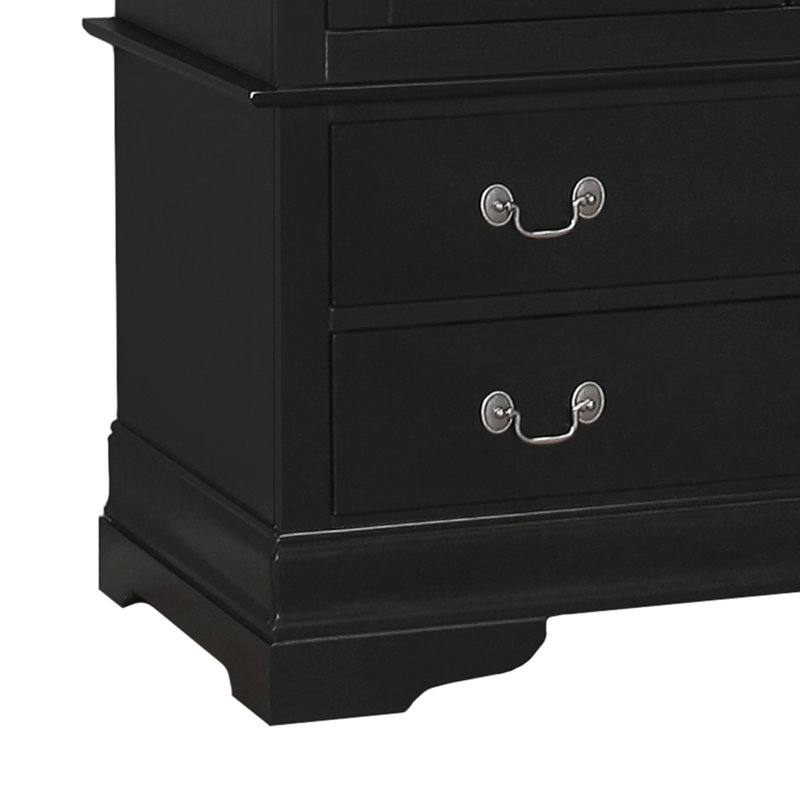 Armoire traditionnelle élégante, Noir