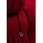 Élégant canapé 1 place rouge de 37,4 po x 37,4 po x 29,5 po | Structure en bois de hêtre et en carton, tissu 100% polyester | 28 dossier en mousse, accoudoirs amovibles, nettoyage à sec | Parfait pour les hôtels et les espaces de divertissement, conception personnalisable-392721384-429877782