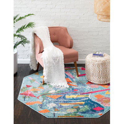 Tapis bleu Azelea