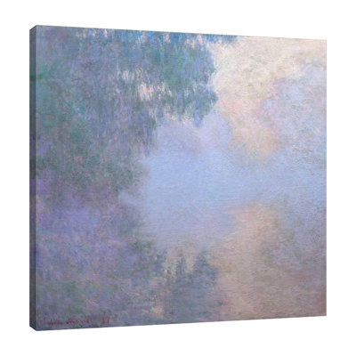 Claude Monet " Morning On The Seine, Near Giverny " by Claude Monet