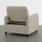 Pebblea Chenille Convertible Chair Bed-123709641