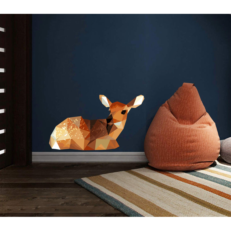 Animals Wall Decal, 22" H x 44" W