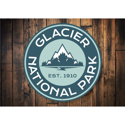 Panneau en aluminium Glacier National Park