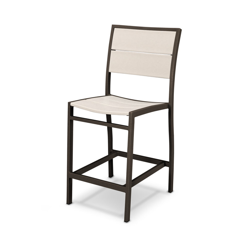 Chaise d'appoint POLYWOOD Surf City, Bronze texturé / Château de sable