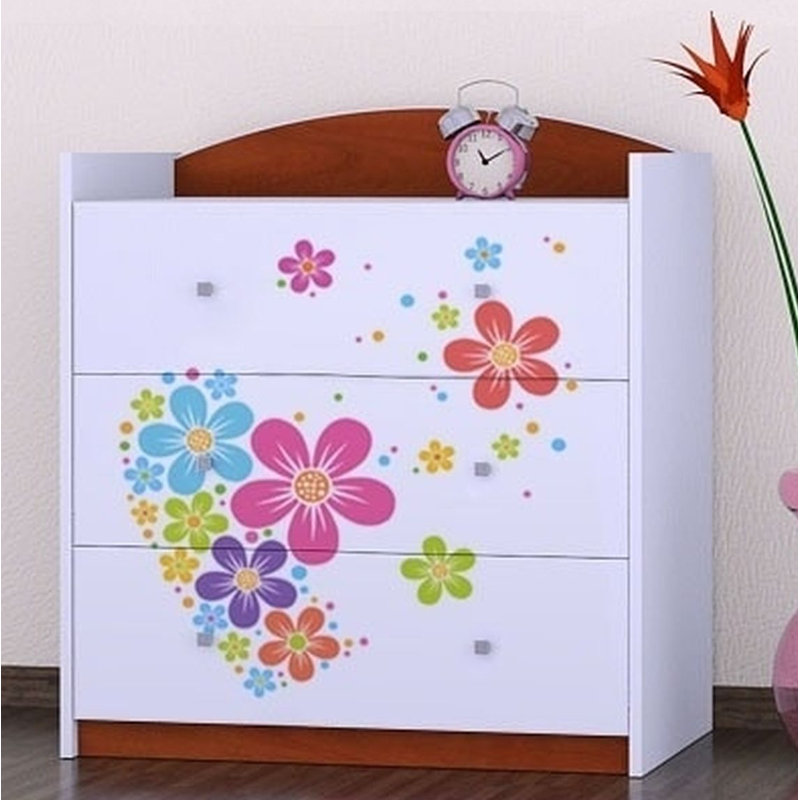 Norden 3 Drawer Chest, Brown