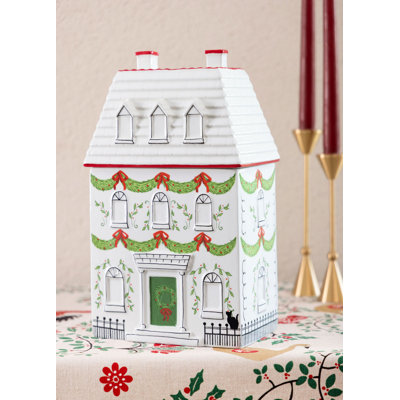 Élégant objet décoratif, 100% céramique, rouge et blanc, 7,5 x 4,7 x 11,8 pouces | Parfait pour la décoration intérieure, les pièces décoratives et les idées de cadeaux | Ajoute une touche de style à n'importe quelle pièce, un design polyvalent et accrocheur