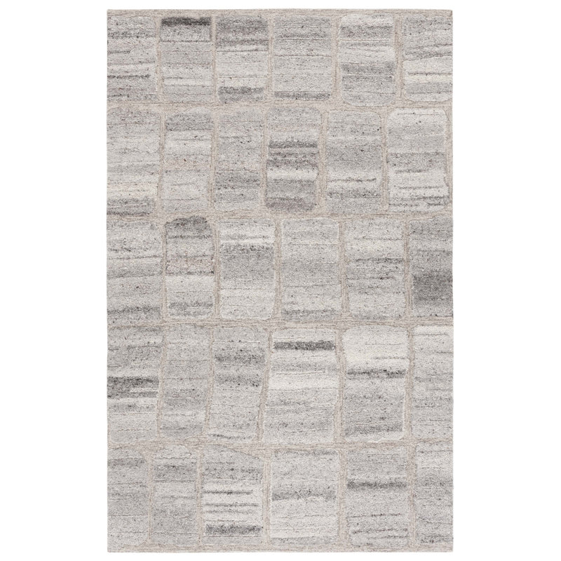 Marzia 104 Area Rug In Taupe / Grey, Square 6'