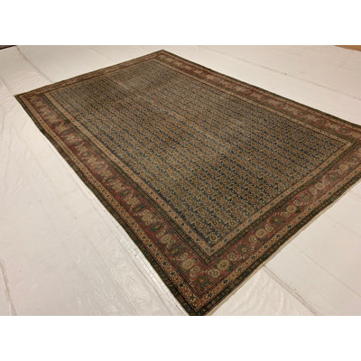 One-of-a-Kind 6'6" X 10' Old Area Rug in