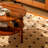 Solid wood wooden stable coffee table
