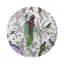 Audubon Exotica Vegan Leather Round Placemats-69604128