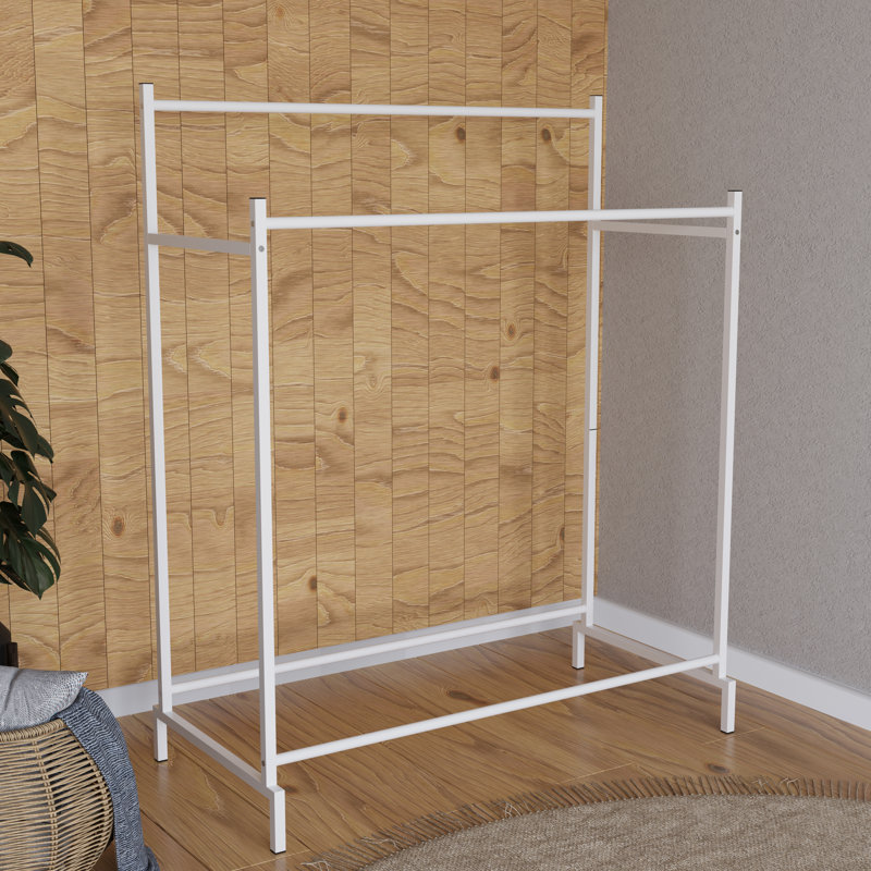 Vitiello 103cm Closet System, White