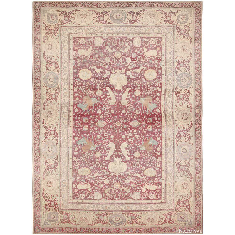 Tapis turc antique surdimensionné