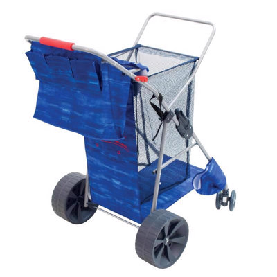 Collapsible Beach Cart with 27" Width by Rio Brands