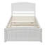Lit plateforme simple avec lit gigogne