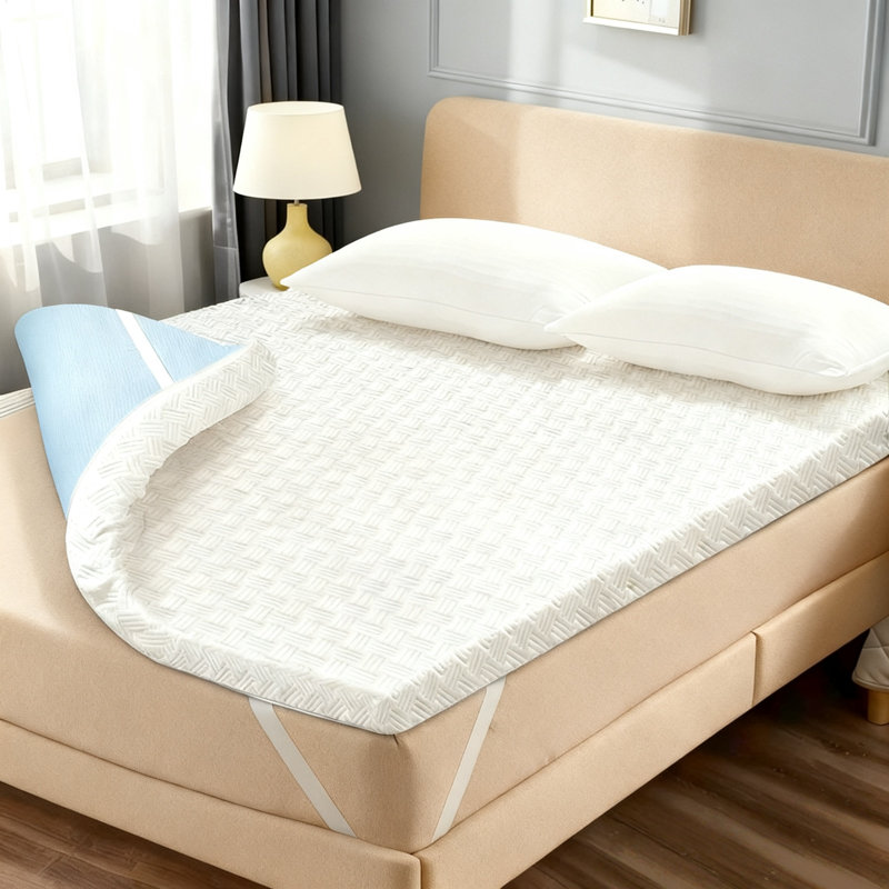 3 Inch Memory Foam Mattress Topper Twin Size - Gel Cooling Mattress Pad With Removable & Washable Cover Cover, Bed Topper Ultra Soft