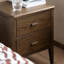 40cm W Solid Wood Bedside Table-1286388638