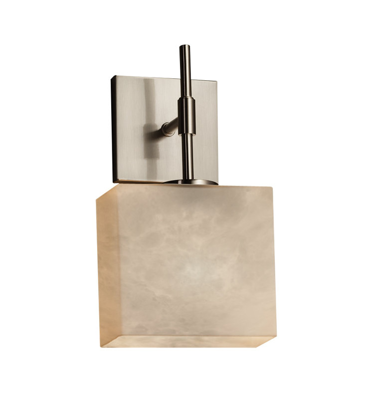 Brey LED Armed Sconce, Dark Bronze