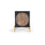 Lapeer 43cm W Solid Wood Bedside Table