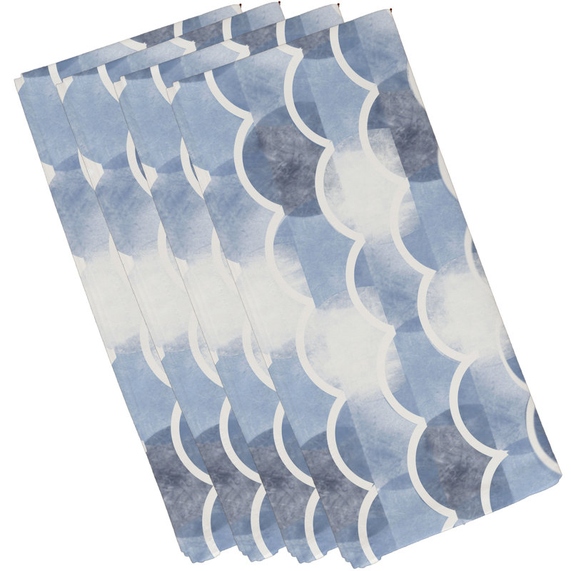 Ensemble de serviettes 4 pièces Aksel, Envoûtant, bleu marine