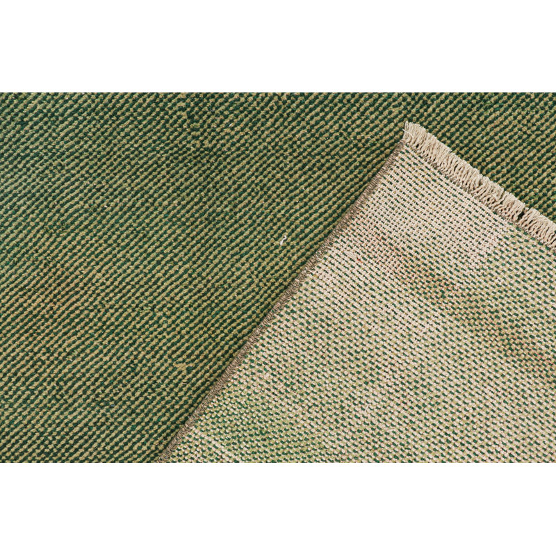 One-of-a-Kind 4'2" X 12'9" Hand Knotted Area Rug