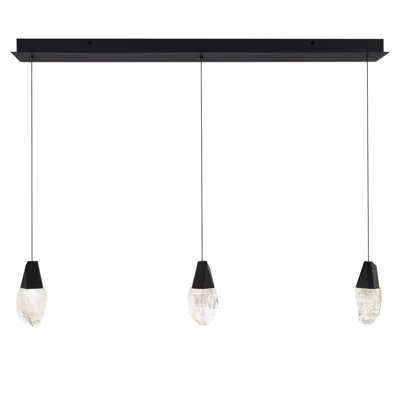 Martini 3 Light Crystal LED Multi-Light Pendant