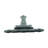 Spear Tip Wrought Iron Strap Hinge