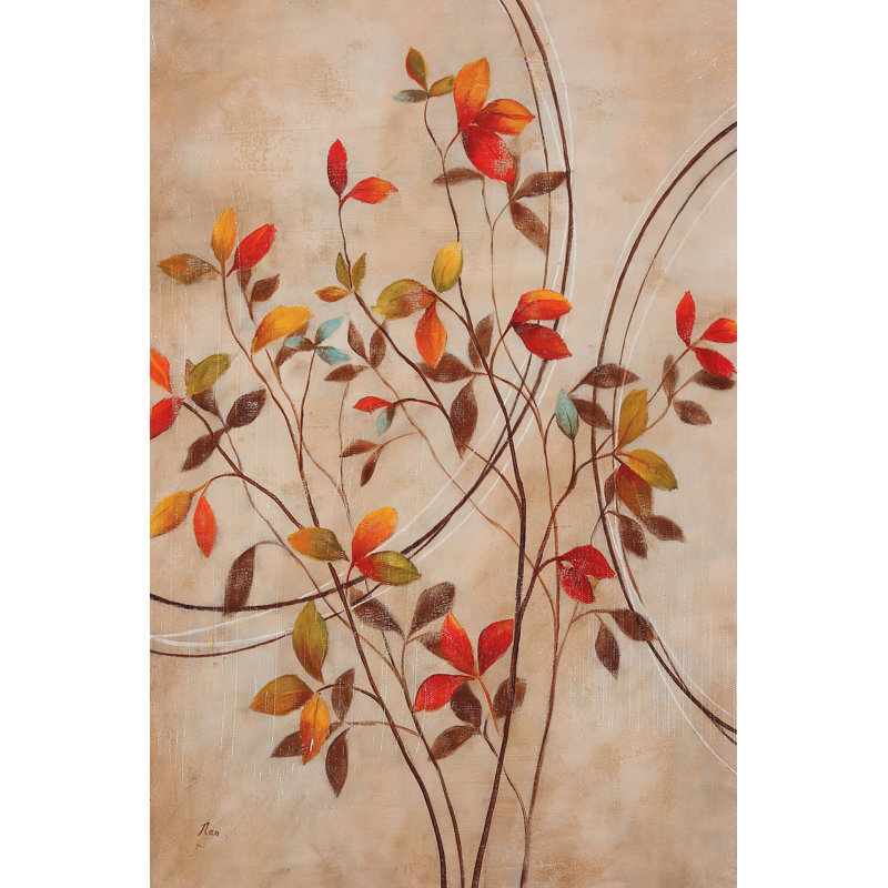 Reproduction d’art sur toile, "Autumn’s Delight I" par Nan F, H 12 po x l 18 po x 1,5 po