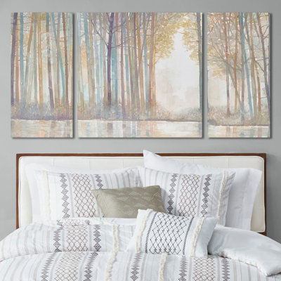 Ensemble d'art mural en toile 3 pièces Triptych