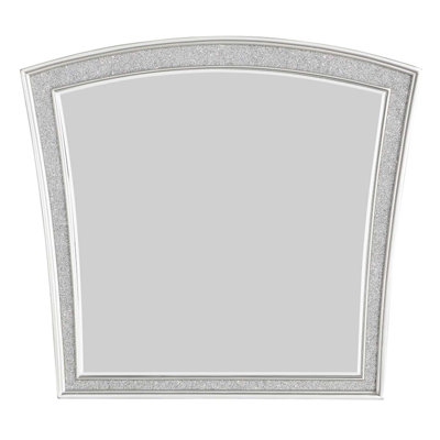 Maverick 44"x40" Mirror, Platinum Finish