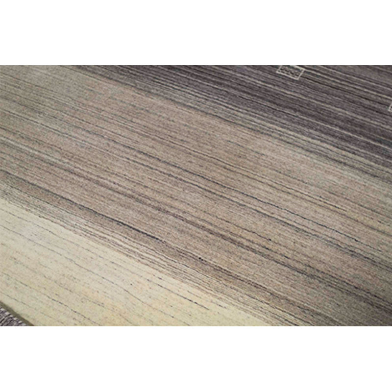 Gabbeh Wool Striped Area Rug