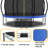 Creationstry 12' x 12' Round Backyard Trampoline-99073032