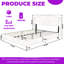 Lit double / grand tapissier avec tête de lit capitonnée, structure de plateforme robuste-1412297364-1412297361