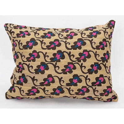 Suzani Lumbar Pillow Cover & Insert