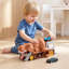 Boundary-Breaking Adventure King! Dual-Form Dinosaur Alloy Car Set