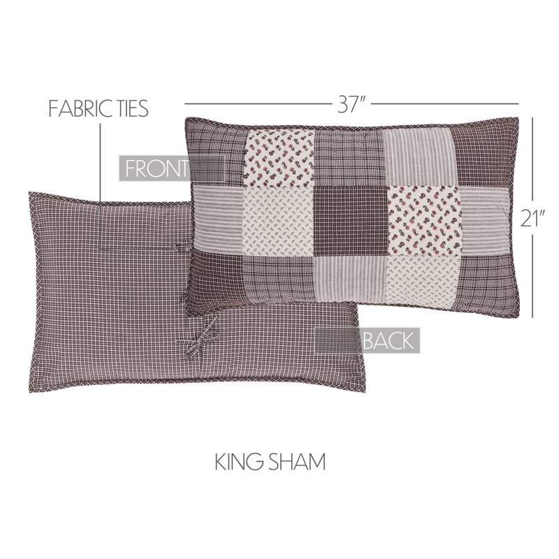 Florette 100% Cotton Pillow Sham, King