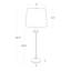 Fisher Stem Buffet Lamp