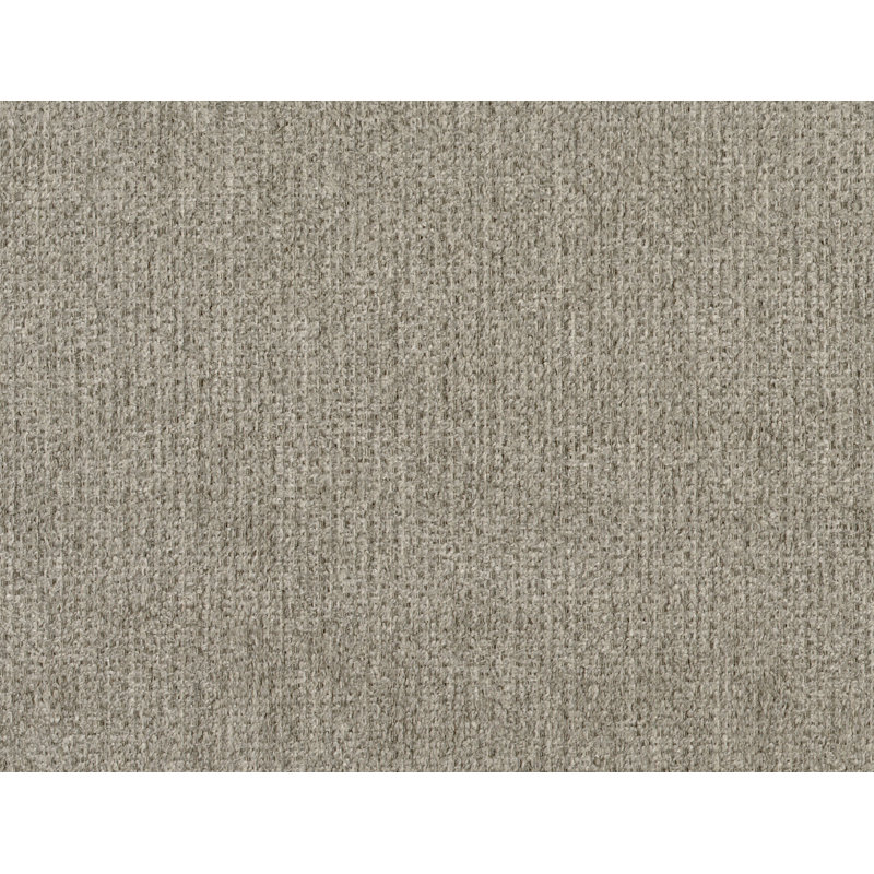 Structure et base en bois Romul, canapé, Polyester gris amande, H 36,5 po x l 90 po x P 38,5 po