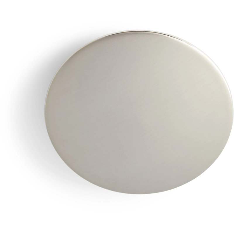 Finished Drain Cap - Brushed Nickel, Brushed Nickel