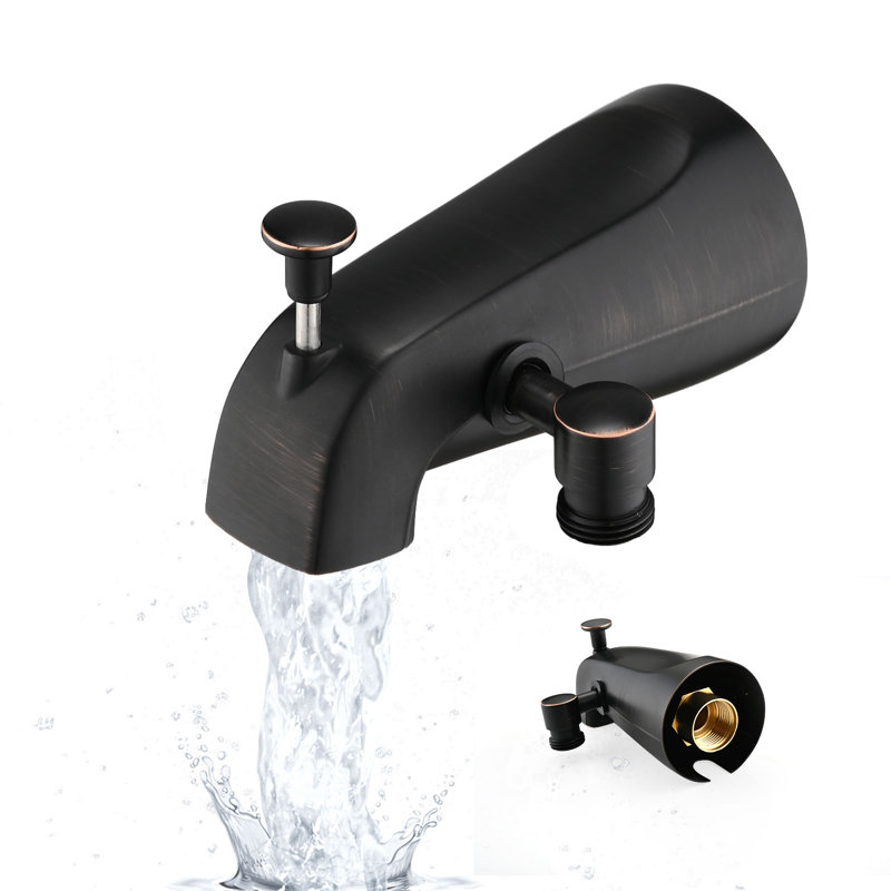 Single Handle Wall Mounted Tub Spout Trim, Oil Rubbed Bronze