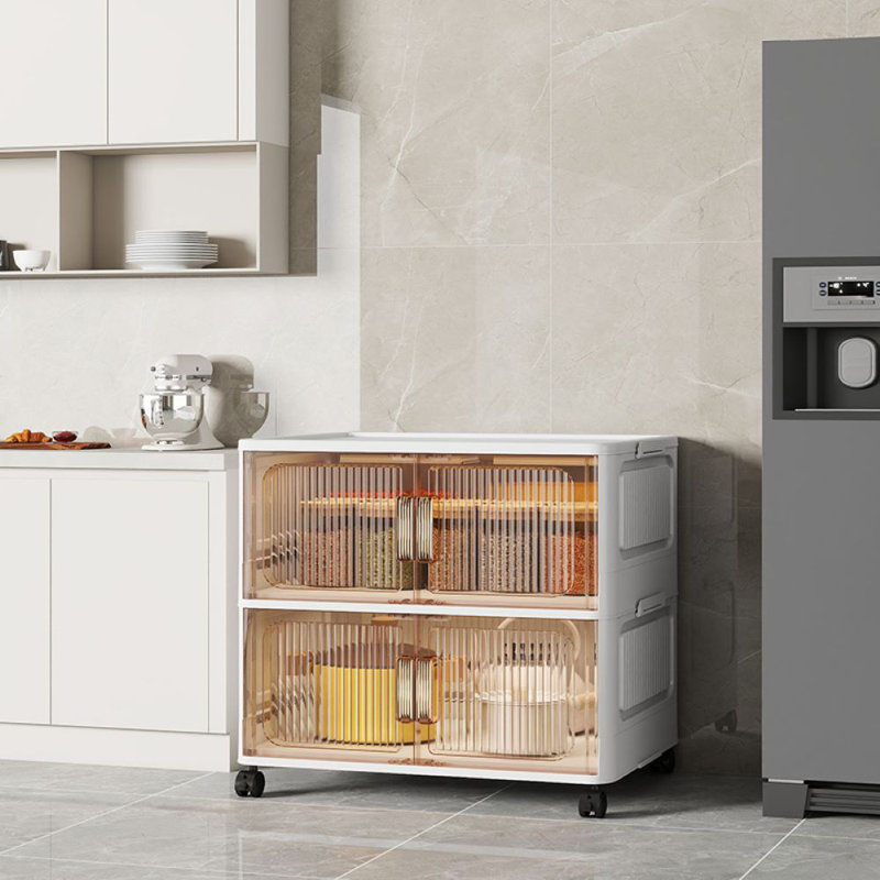 Collapsible Storage Bins With Lids